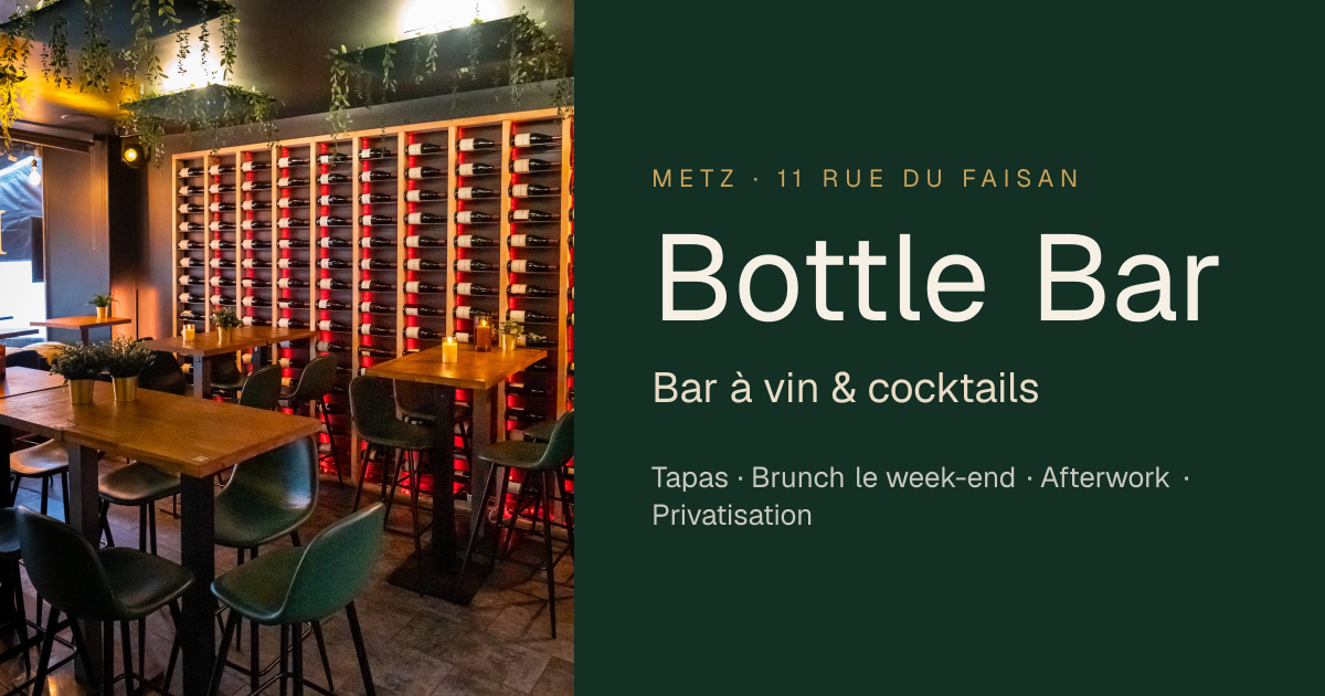 Bottle Bar à Metz